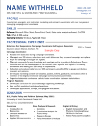 Modern One-Page Resume